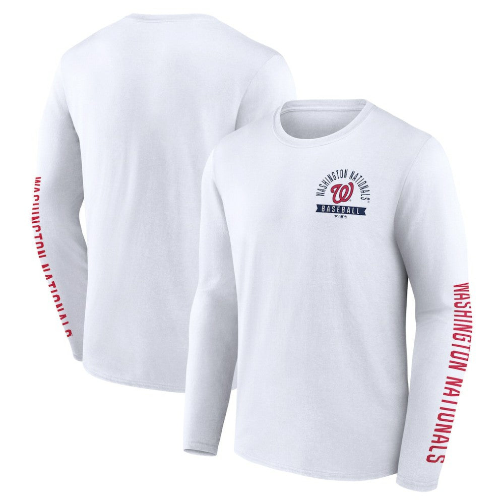 Washington Nationals Fanatics Press Box Long Sleeve T-Shirt Sale