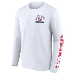 Washington Nationals Fanatics Press Box Long Sleeve T-Shirt Sale
