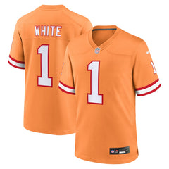 Rachaad White Tampa Bay Buccaneers Alternate Game Jersey Orange - Nike