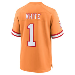 Rachaad White Tampa Bay Buccaneers Alternate Game Jersey Orange - Nike
