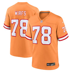 Tristan Wirfs Tampa Bay Buccaneers Alternate Game Jersey Orange - Nike