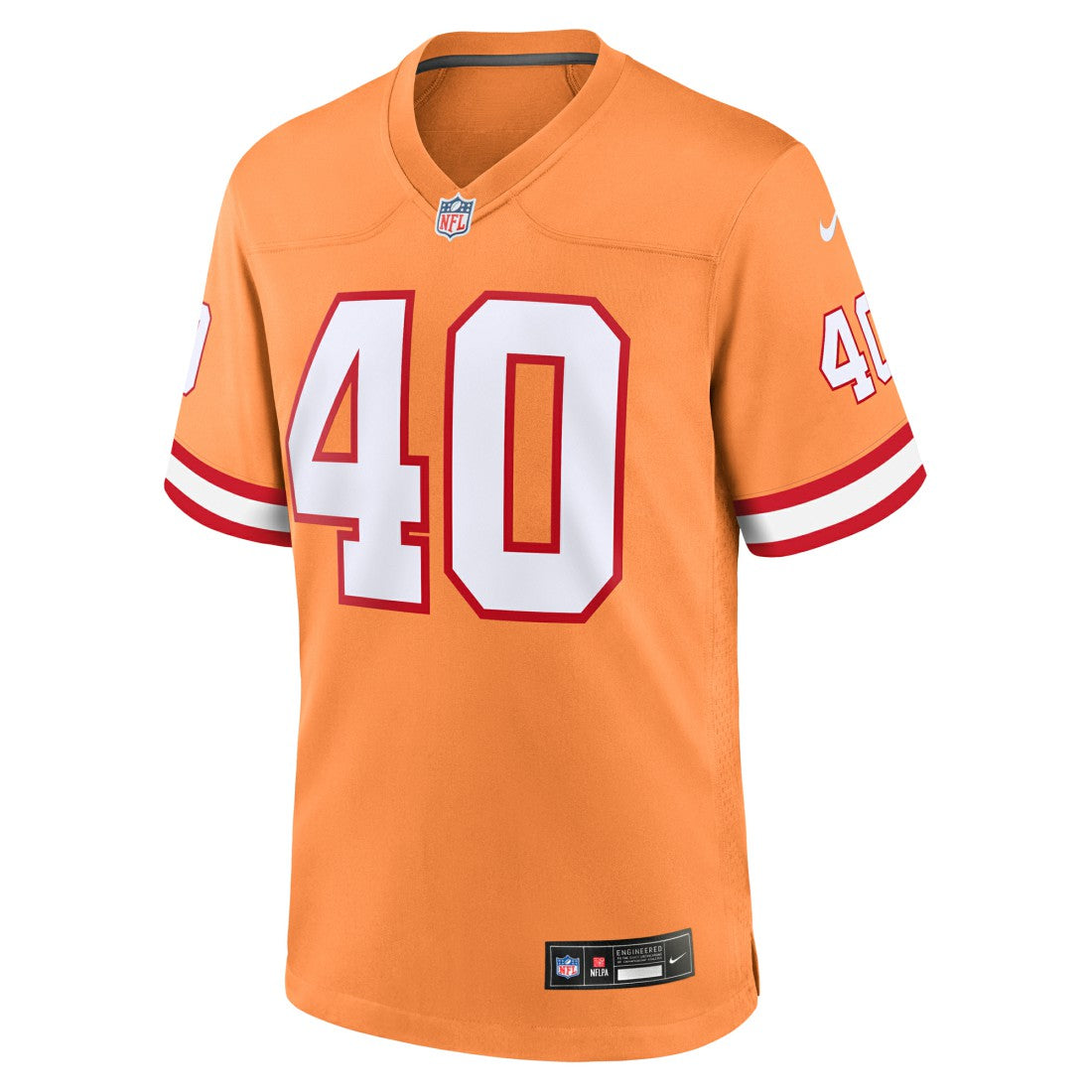 Mike Alstott Tampa Bay Buccaneers Throwback Game Jersey - Orange | NFL Jerseys