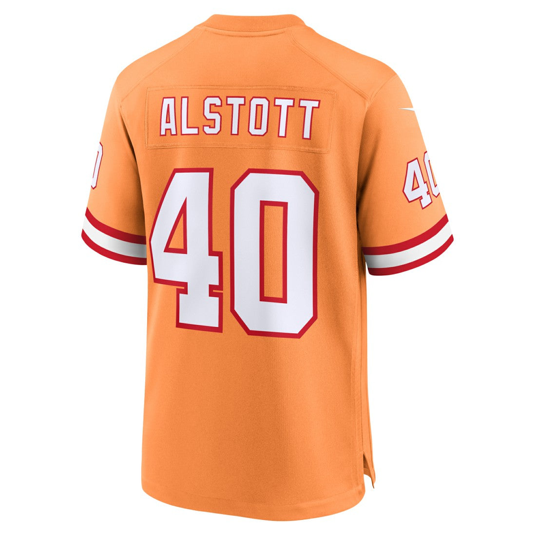 Mike Alstott Tampa Bay Buccaneers Throwback Game Jersey - Orange | NFL Jerseys