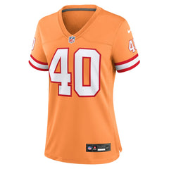 Mike Alstott Tampa Bay Buccaneers Women's Throwback Game Jersey Orange - Nike