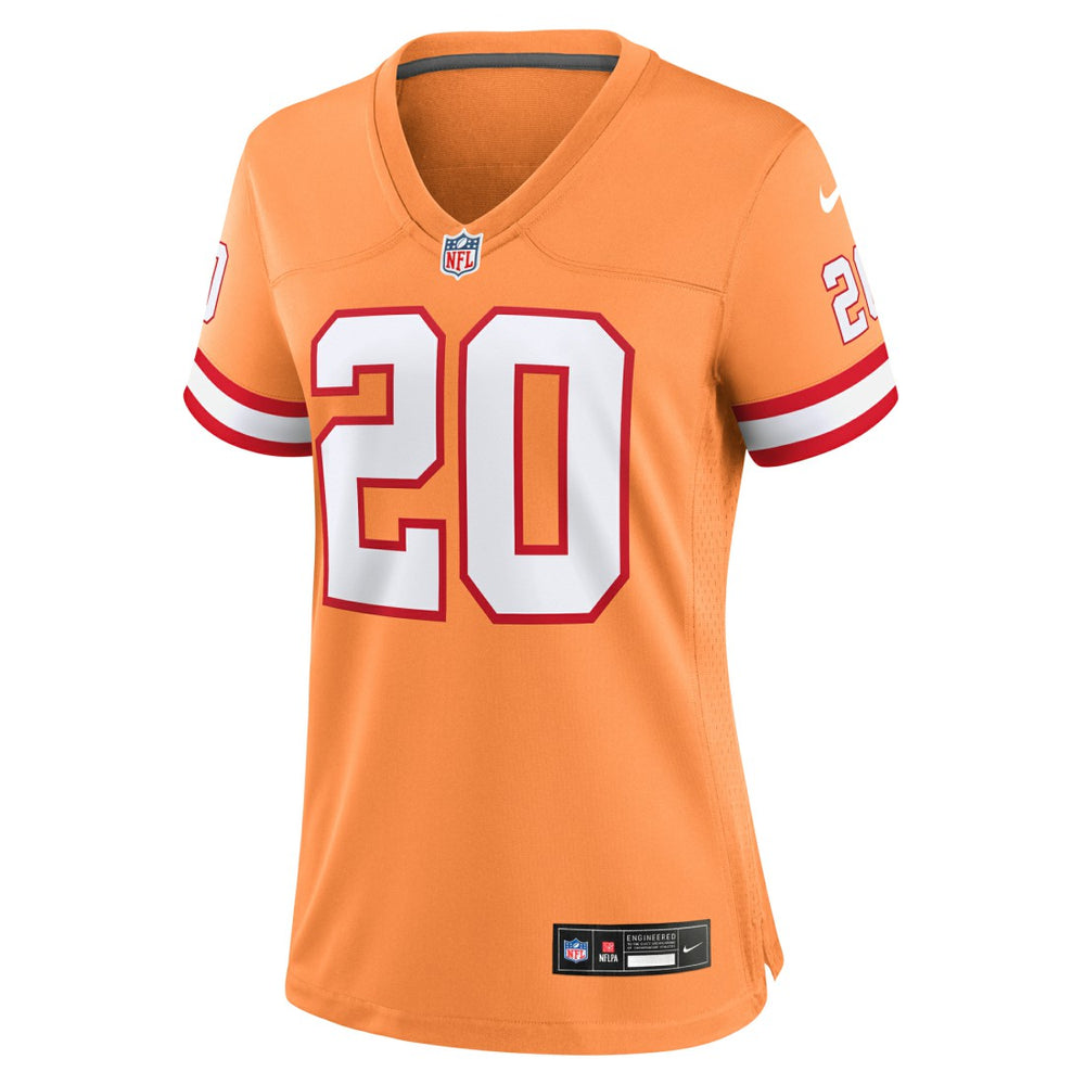 Ronde Barber Tampa Bay Buccaneers Women's Throwback Game Jersey Orange - Nike