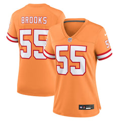 Derrick Brooks Tampa Bay Buccaneers Women's Throwback Game Jersey Orange - Nike