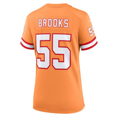 Derrick Brooks Tampa Bay Buccaneers Women's Throwback Game Jersey Orange - Nike