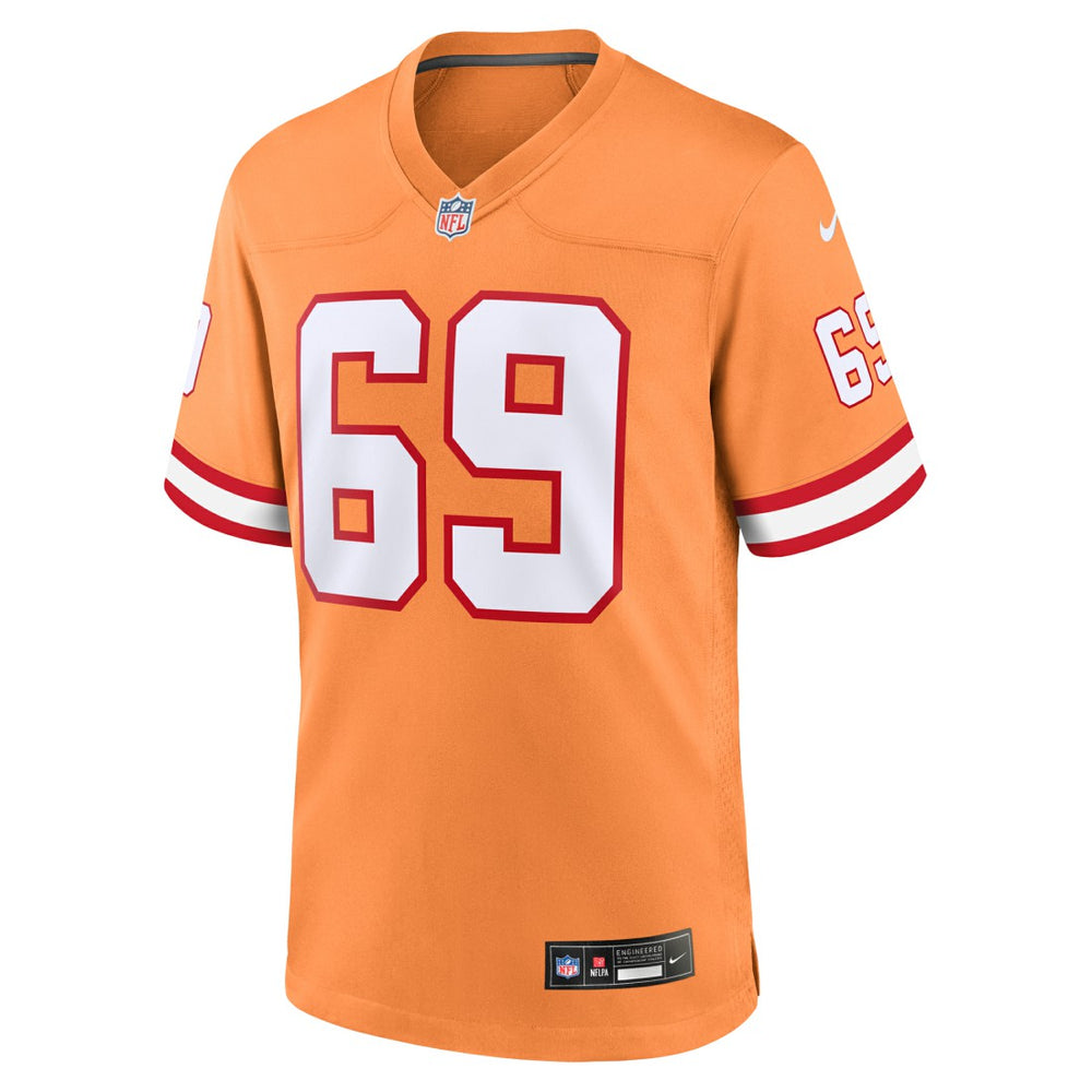 Cody Mauch Tampa Bay Buccaneers Alternate Game Jersey Orange - Nike