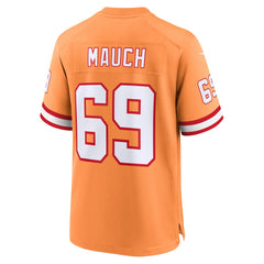 Cody Mauch Tampa Bay Buccaneers Alternate Game Jersey Orange - Nike