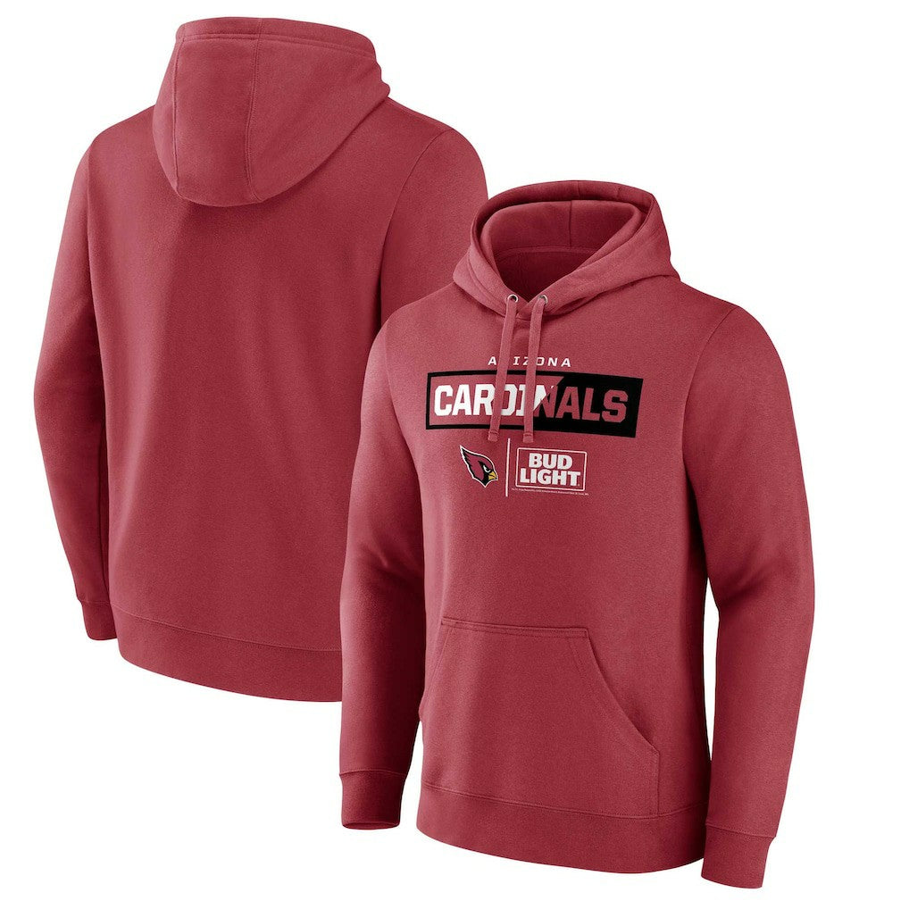 Arizona Cardinals NFL x Bud Light Pullover Hoodie Cardinal - NFL