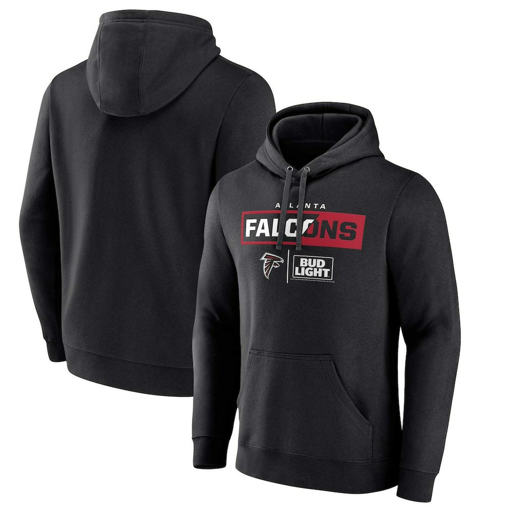Atlanta Falcons NFL x Bud Light Pullover Hoodie Black - NFL