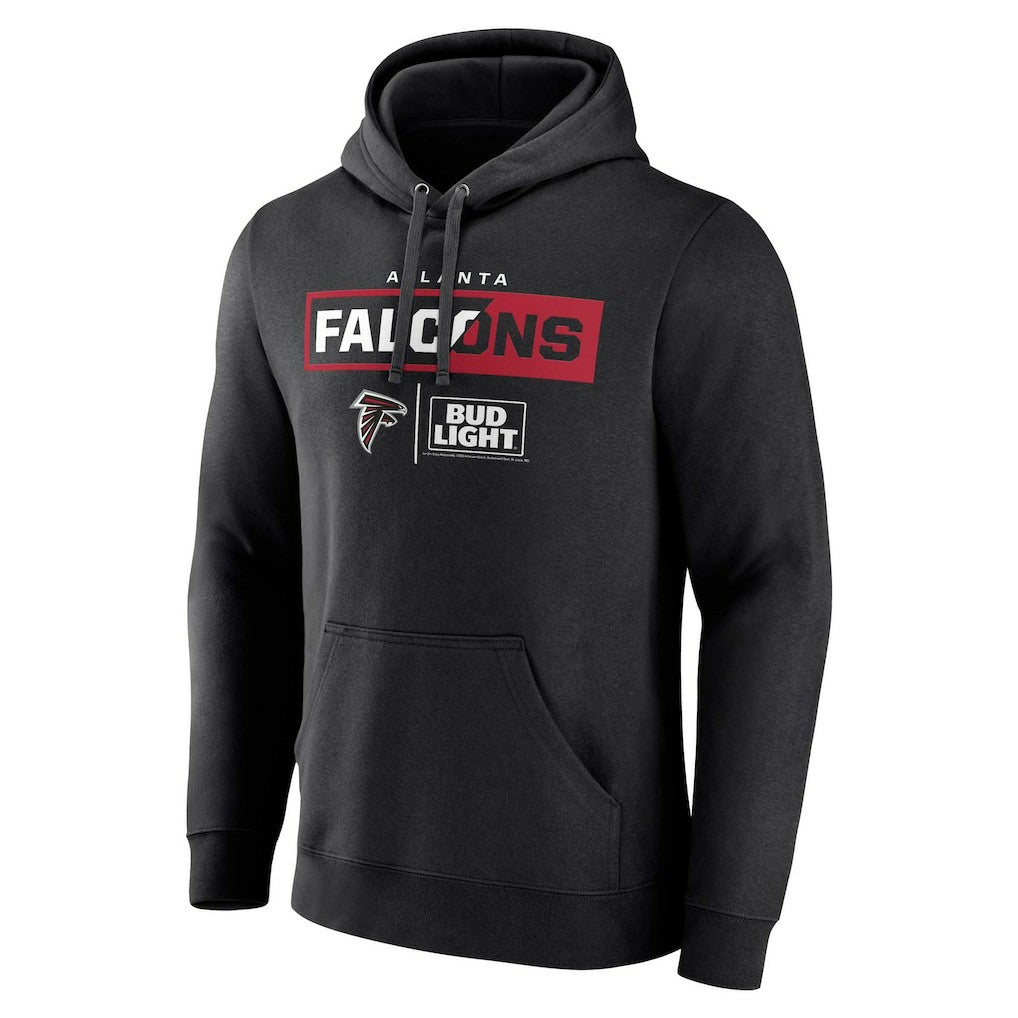Atlanta Falcons NFL x Bud Light Pullover Hoodie Black - NFL