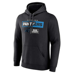 Carolina Panthers NFL x Bud Light Pullover Hoodie Black - NFL
