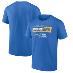 Los Angeles Chargers NFL x Bud Light T-Shirt Blue - NFL