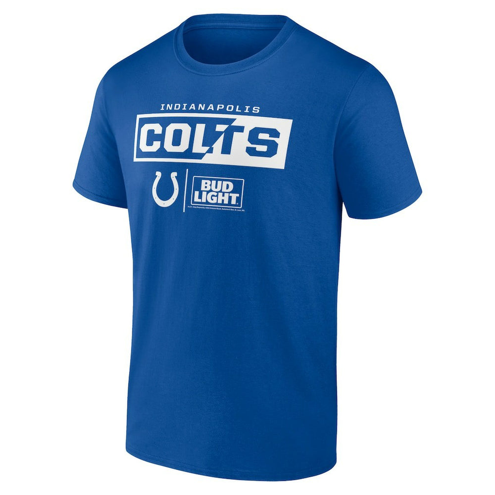 Indianapolis Colts NFL x Bud Light T-Shirt Royal - NFL