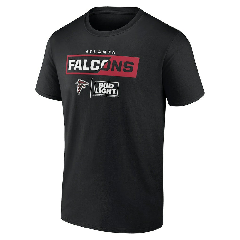 Atlanta Falcons NFL x Bud Light T-Shirt Black - NFL