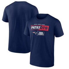 New England Patriots NFL x Bud Light T-Shirt Navy - NFL