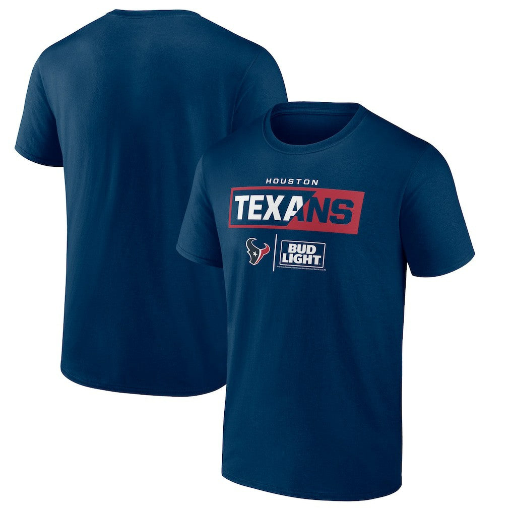 Houston Texans NFL x Bud Light T-Shirt Navy - NFL