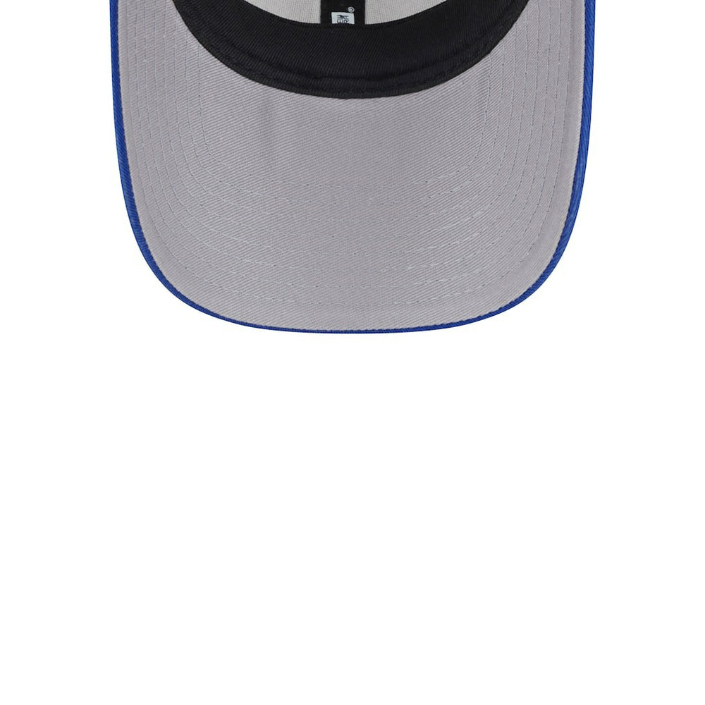 New Era - Philadelphia 76ers Throwback Patch Trucker 9FORTY Adjustable Hat - Khaki/Royal