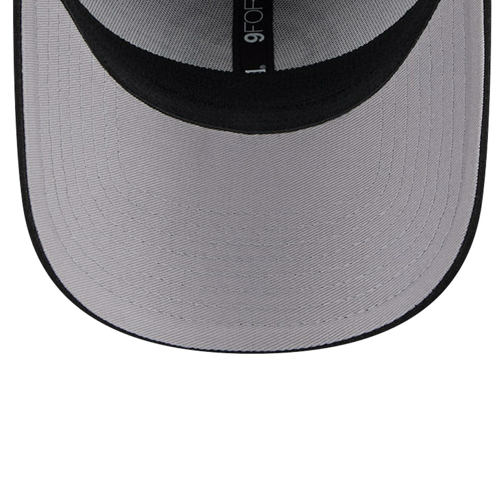 New Era - Brooklyn Nets Active Digi-Tech Two-Tone 9FORTY Adjustable Hat - Heather Gray/Black