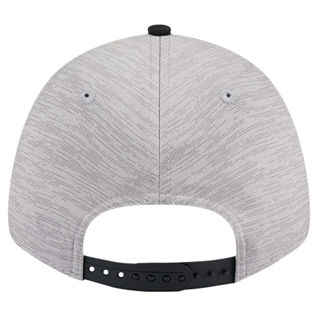 New Era - Chicago Bulls Active Digi-Tech Two-Tone 9FORTY Adjustable Hat - Heather Gray/Black