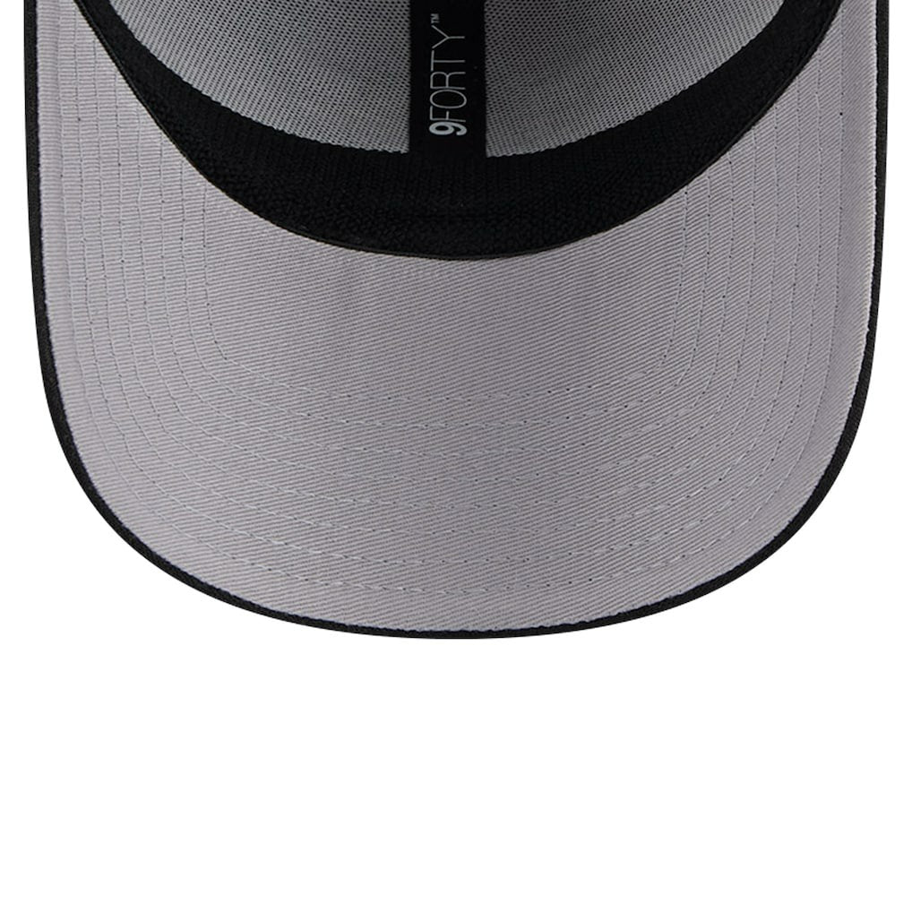 New Era - Chicago Bulls Active Digi-Tech Two-Tone 9FORTY Adjustable Hat - Heather Gray/Black