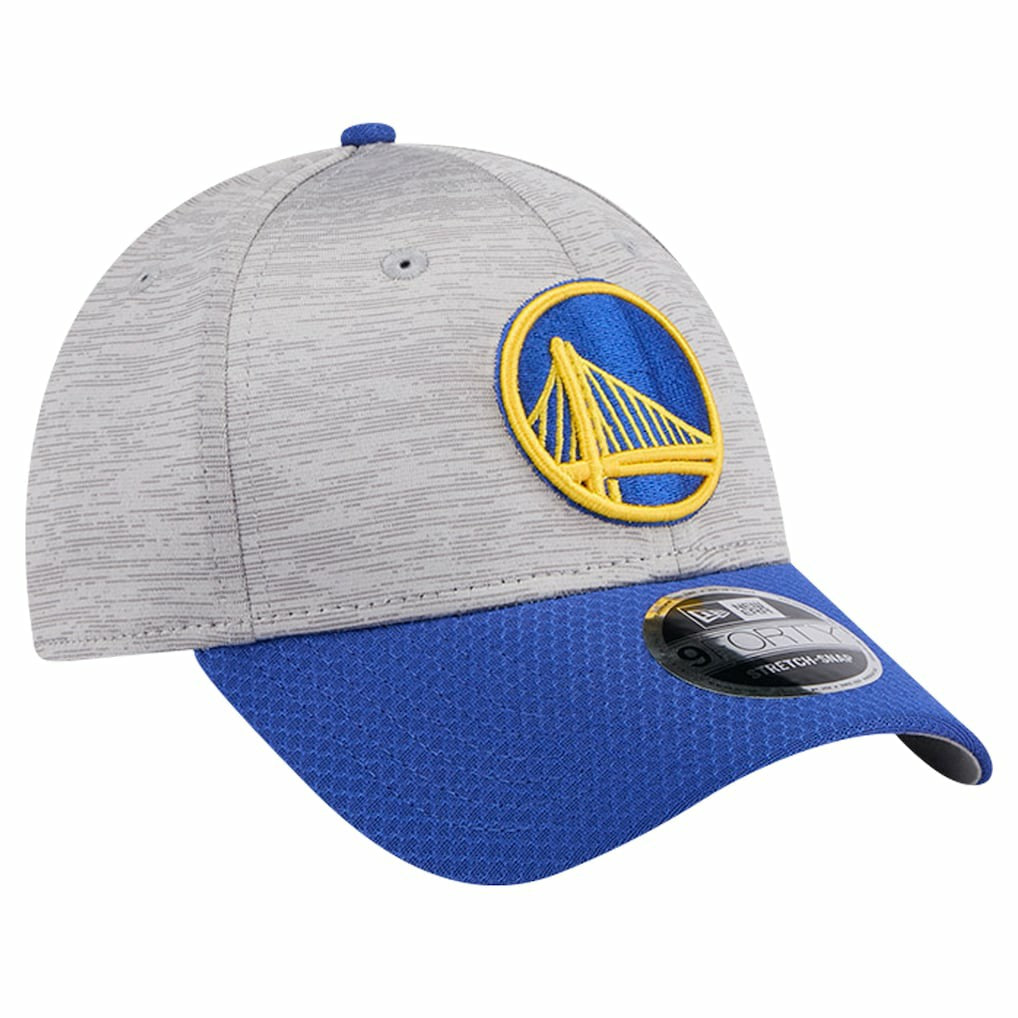New Era - Golden State Warriors Active Digi-Tech Two-Tone 9FORTY Adjustable Hat - Heather Gray/Royal