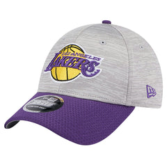 New Era - Los Angeles Lakers Active Digi-Tech Two-Tone 9FORTY Adjustable Hat - Heather Gray/Purple
