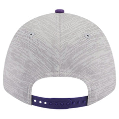 New Era - Los Angeles Lakers Active Digi-Tech Two-Tone 9FORTY Adjustable Hat - Heather Gray/Purple