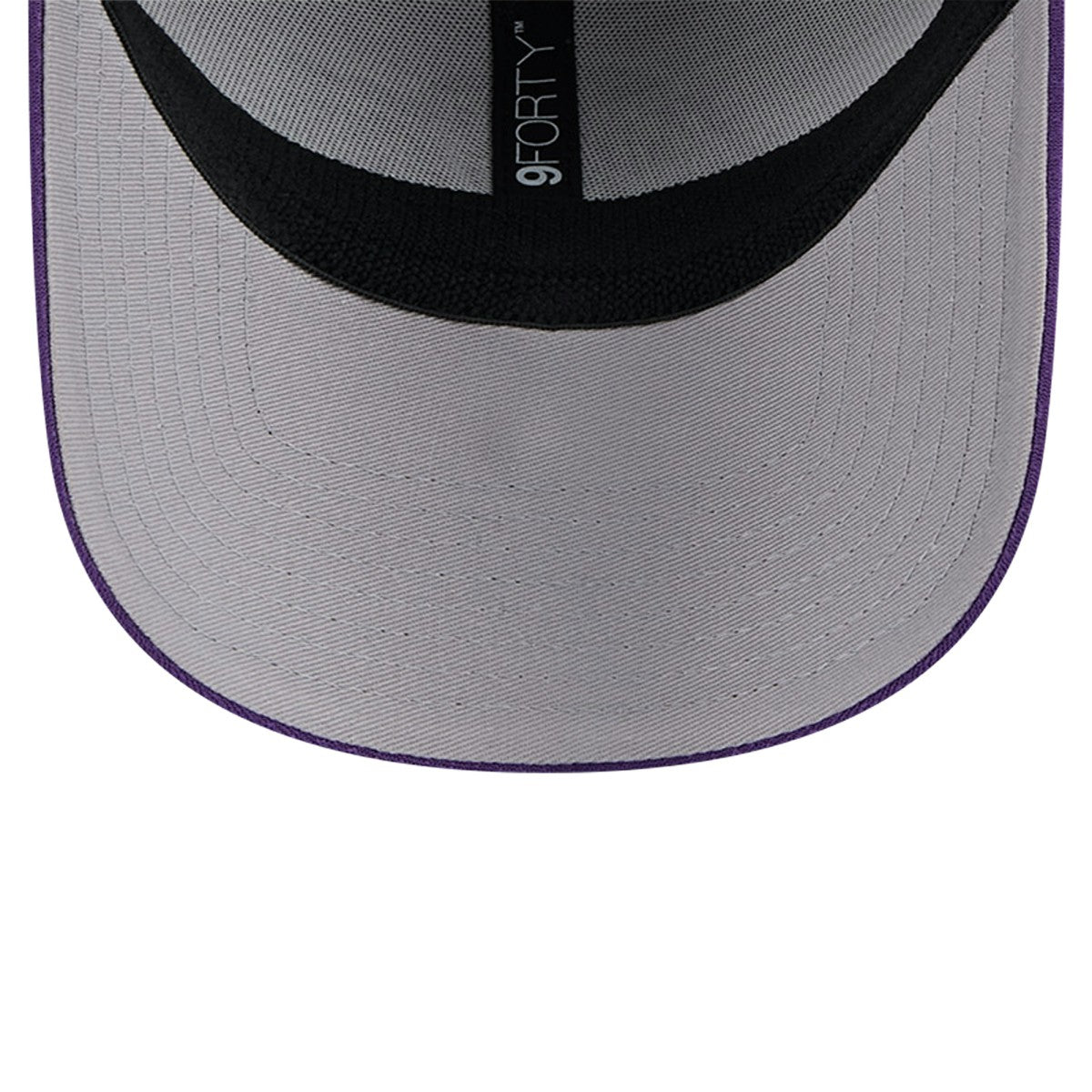 New Era - Los Angeles Lakers Active Digi-Tech Two-Tone 9FORTY Adjustable Hat - Heather Gray/Purple