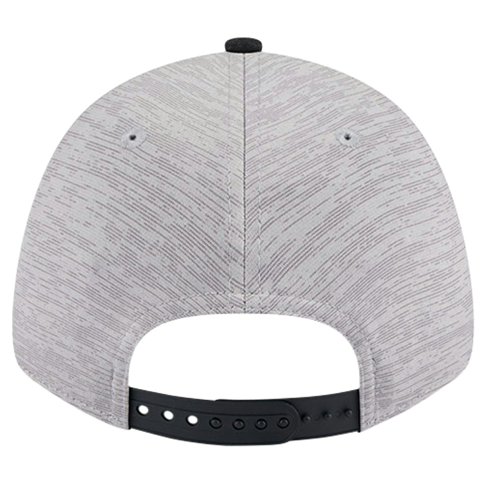 New Era - Miami Heat Active Digi-Tech Two-Tone 9FORTY Adjustable Hat - Heather Gray/Black