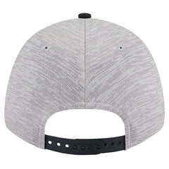 New Era - Miami Heat Active Digi-Tech Two-Tone 9FORTY Adjustable Hat - Heather Gray/Black