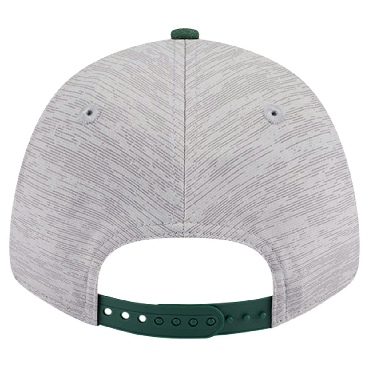New Era - Milwaukee Bucks Active Digi-Tech Two-Tone 9FORTY Adjustable Hat - Heather Gray/Hunter Green