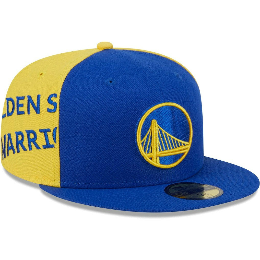 New Era - Golden State Warriors Gameday Wordmark 59FIFTY Fitted Hat - Royal/Gold