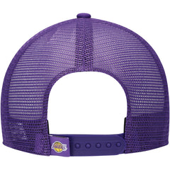 New Era - Los Angeles Lakers Youth Court Sport Mascot 9FIFTY Snapback Hat - White/Purple