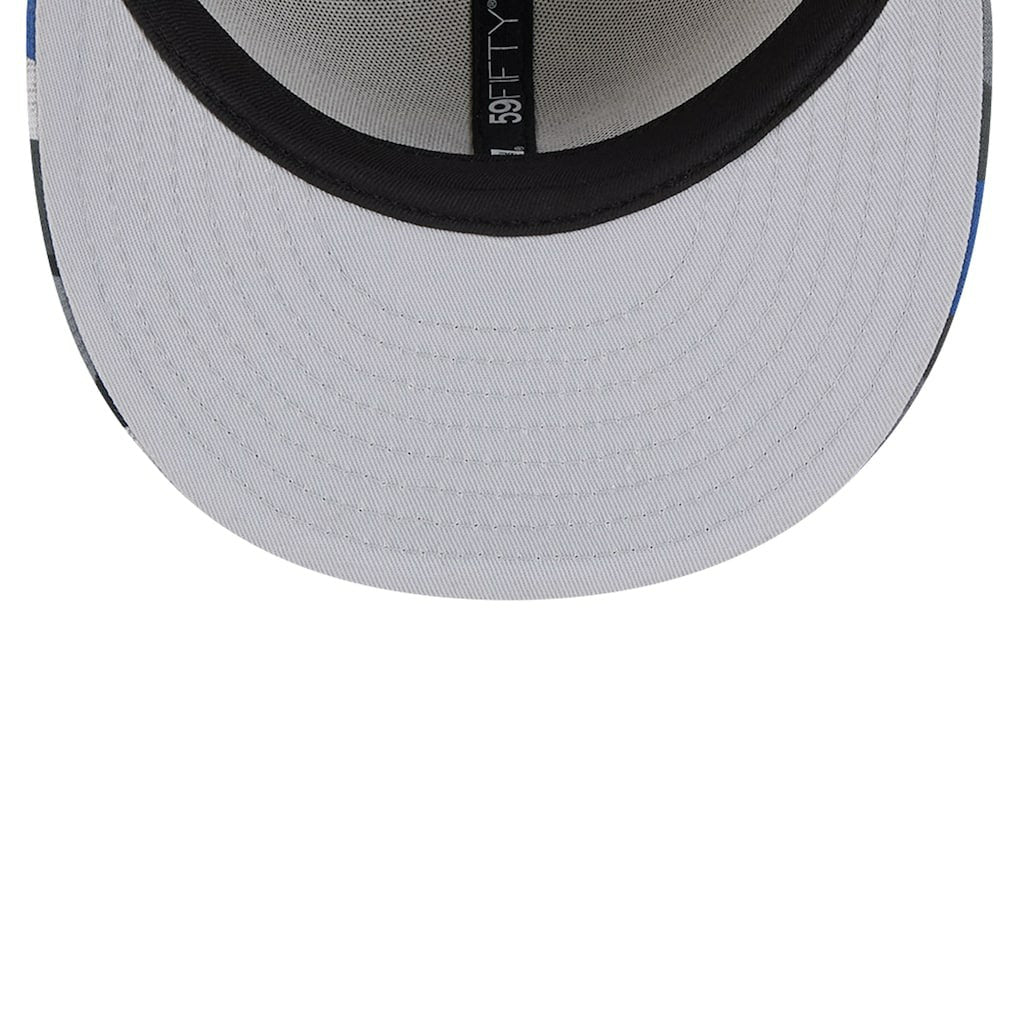 New Era - Philadelphia 76ers Active Color Camo Visor 59FIFTY Fitted Hat - Gray