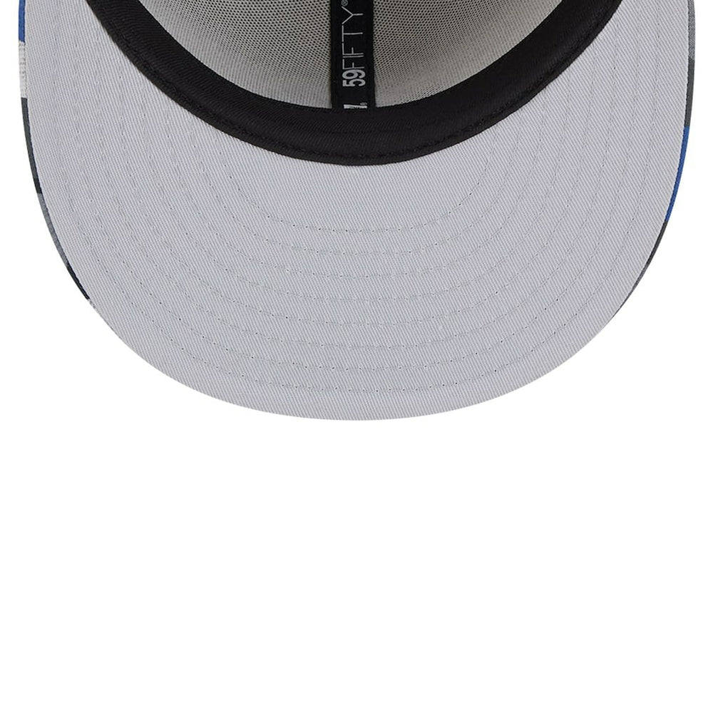 New Era - Philadelphia 76ers Active Color Camo Visor 59FIFTY Fitted Hat - Gray