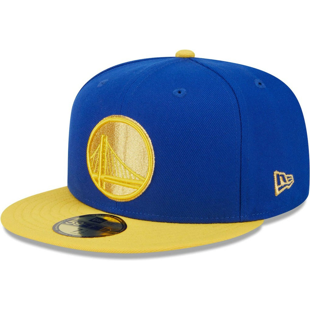 New Era - Golden State Warriors Gameday Gold Pop Stars 59FIFTY Fitted Hat - Royal/Gold