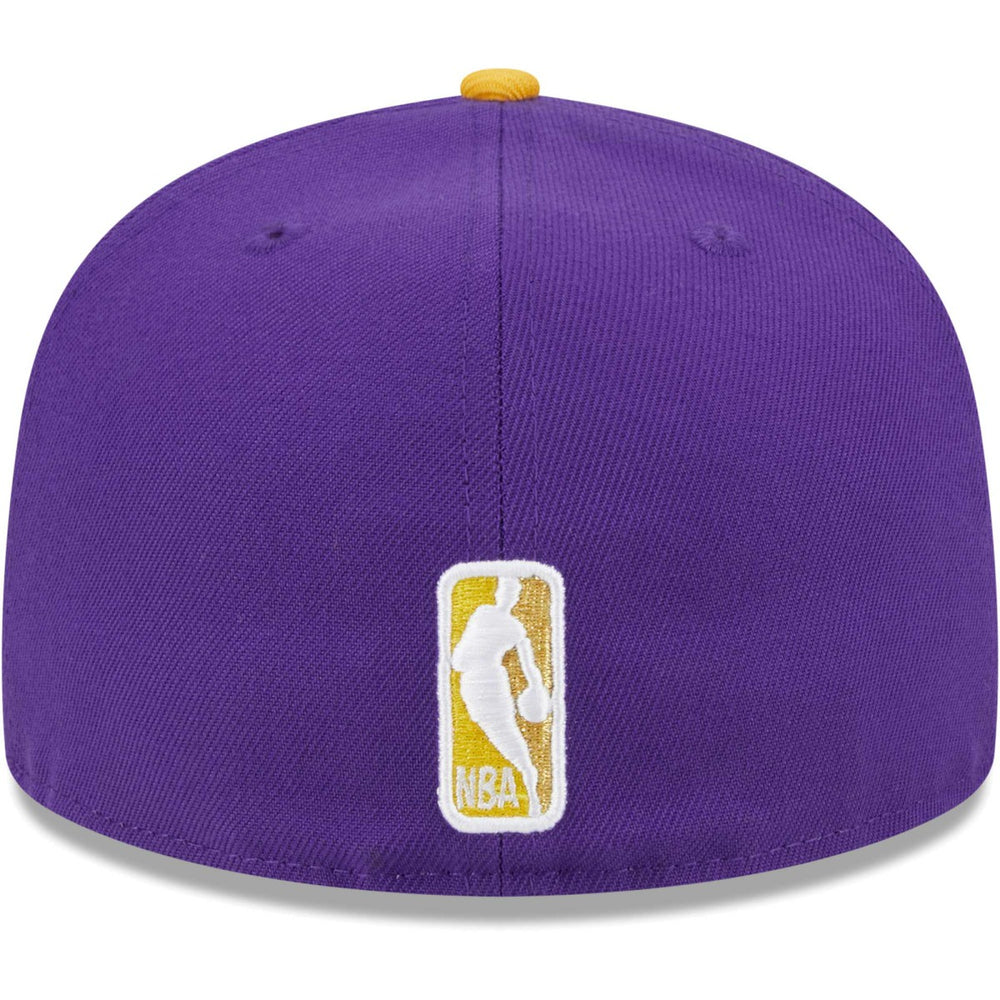 New Era - Los Angeles Lakers Gameday Gold Pop Stars 59FIFTY Fitted Hat - Purple/Gold