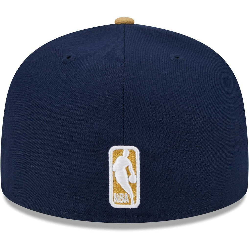 New Era - New Orleans Pelicans Gameday Gold Pop Stars 59FIFTY Fitted Hat - Navy/Gold