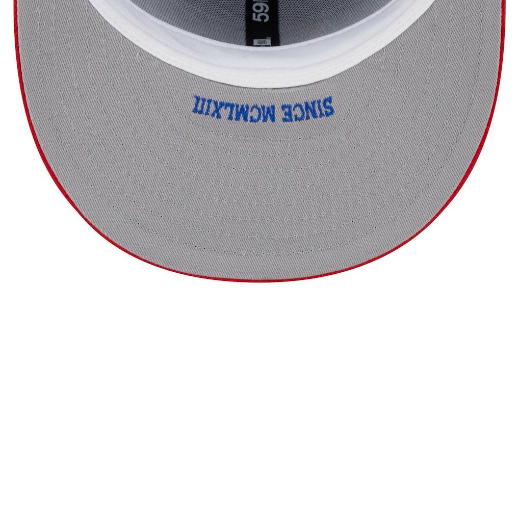 New Era - Philadelphia 76ers Gameday Gold Pop Stars 59FIFTY Fitted Hat - Royal/Red