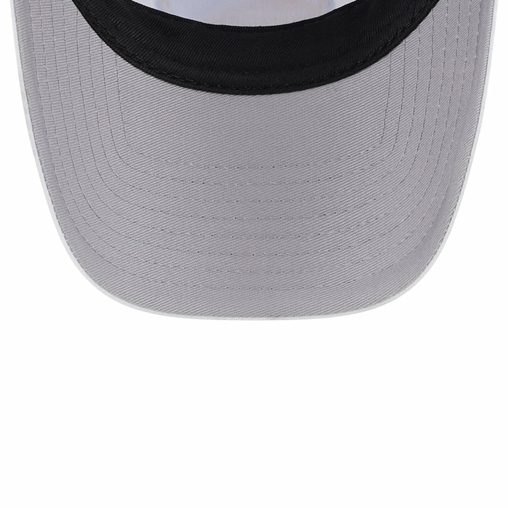 New Era - Golden State Warriors Court Sport Foam A-Frame 9FORTY Adjustable Trucker Hat - White/Royal