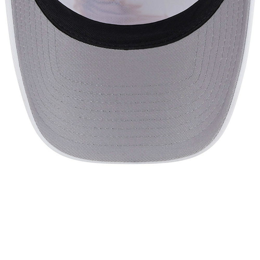 New Era - Phoenix Suns Court Sport Foam A-Frame 9FORTY Adjustable Trucker Hat - White/Purple