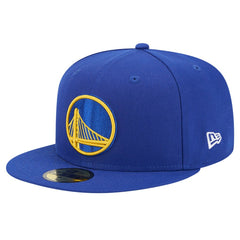 New Era - Golden State Warriors Court Sport Leather Applique 59FIFTY Fitted Hat - Royal