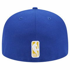 New Era - Golden State Warriors Court Sport Leather Applique 59FIFTY Fitted Hat - Royal