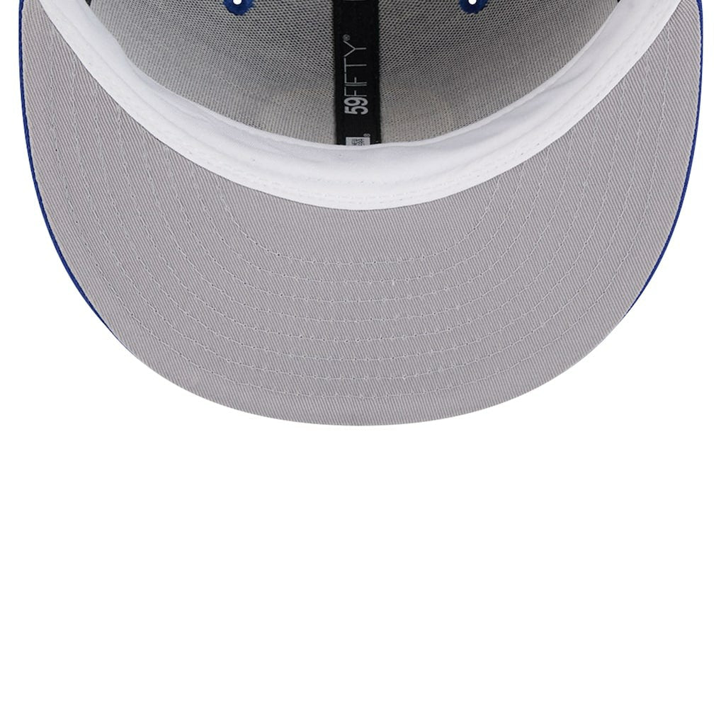 New Era - Golden State Warriors Court Sport Leather Applique 59FIFTY Fitted Hat - Royal