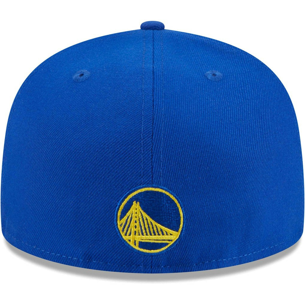 New Era - Golden State Warriors Game Day Hollow Logo Mashup 59FIFTY Fitted Hat - Royal