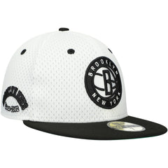 New Era - Brooklyn Nets Throwback 2Tone 59FIFTY Fitted Hat - White/Black