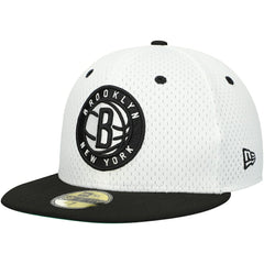 New Era - Brooklyn Nets Throwback 2Tone 59FIFTY Fitted Hat - White/Black