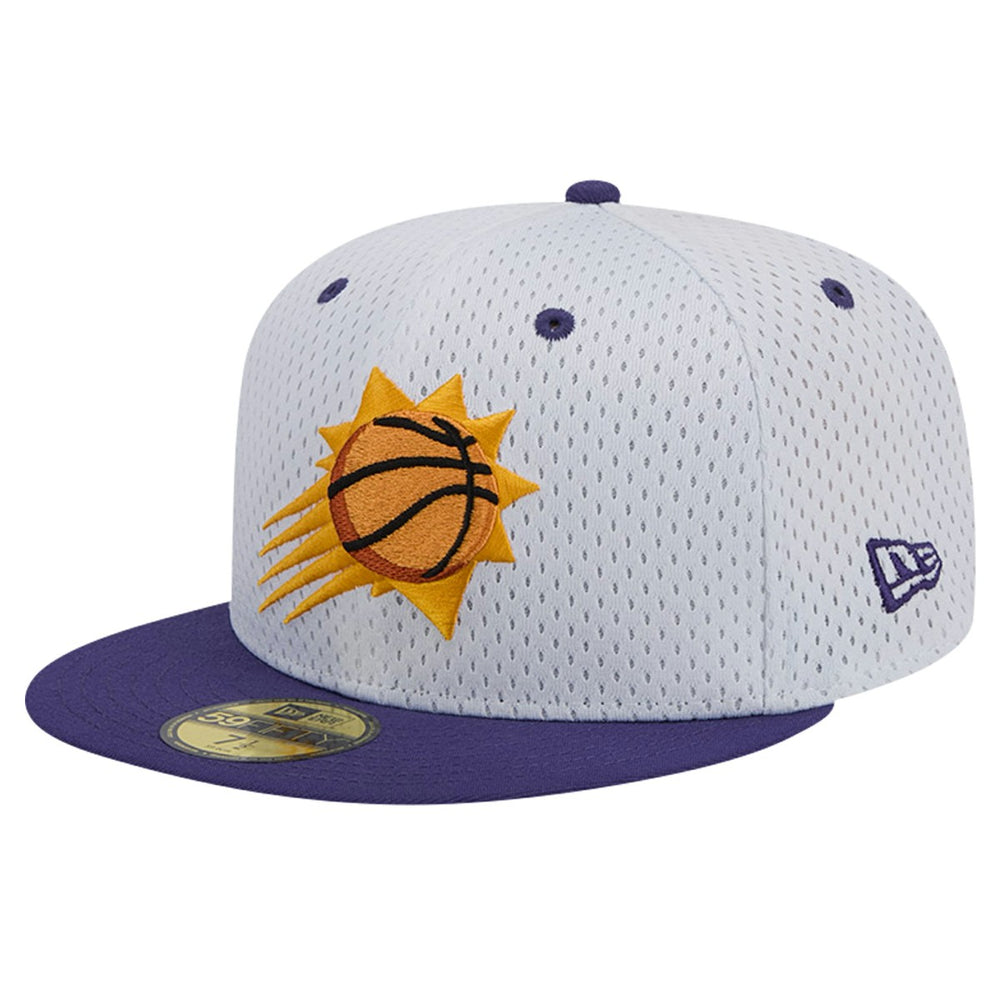New Era - Phoenix Suns Throwback 2Tone 59FIFTY Fitted Hat - White/Purple